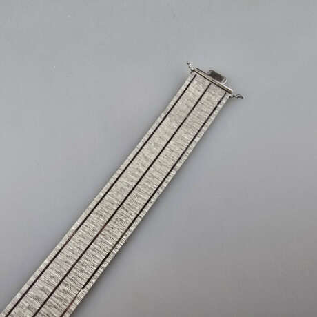14K-Manschettenarmband - Weißgold 585/000, gestemp… - фото 6