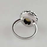 Opal-/Diamantring - Weißgold 585/000 (14 K), geste… - photo 3