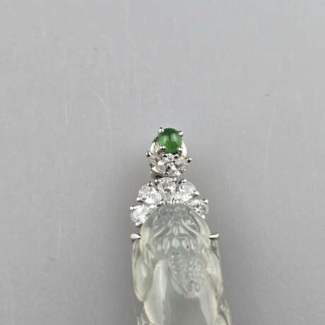 18K-Jade-Anhänger mit chinesischem Fabeltiermotiv … - фото 3