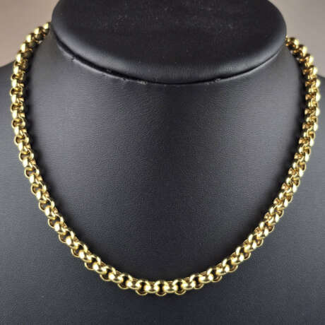 14K-Goldcollier - Gelbgold 585/000, gestempelt, au… - photo 1