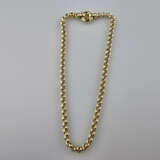 14K-Goldcollier - Gelbgold 585/000, gestempelt, au… - photo 3