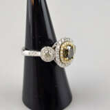Prächtiger 18K-Goldring mit üppigem Diamantenbesat… - photo 3