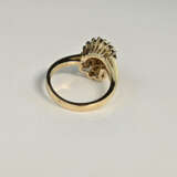 14K-Diamantring mit Rubinbesatz - Gelbgold 585/000… - photo 4