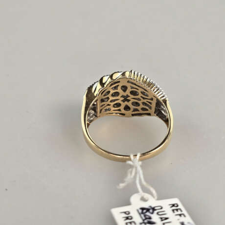14K-Diamantring - Gelbgold 585/000 (14K), gestempe… - photo 5
