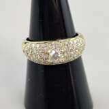 Diamantring - Gelbgold 585/000, zentraler Diamant … - фото 2