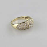 Diamantring - Gelbgold 585/000, zentraler Diamant … - фото 4