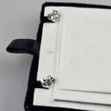 Ein Paar Diamant-Ohrhänger/-stecker (18K) - Weißgo… - Foto 5