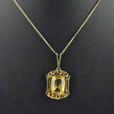 Goldanhänger mit Kette - Gelbgold 585/000, geprüft… - Foto 1