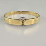 Eleganter 14K-Armreif mit Diamantbesatz - Gelb-/We… - photo 1