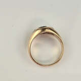 Brillant-Goldring - Rotgold 585/000, punziert, zen… - photo 7
