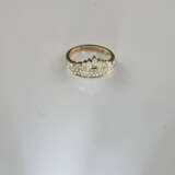 Goldring - Gelbgold 750/000 (18 K), Besatz mit Dia… - фото 7