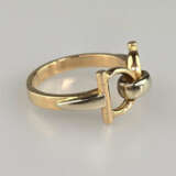 18K-Goldring - Rot-/Gelbgold 750/000, gestempelt, … - photo 2