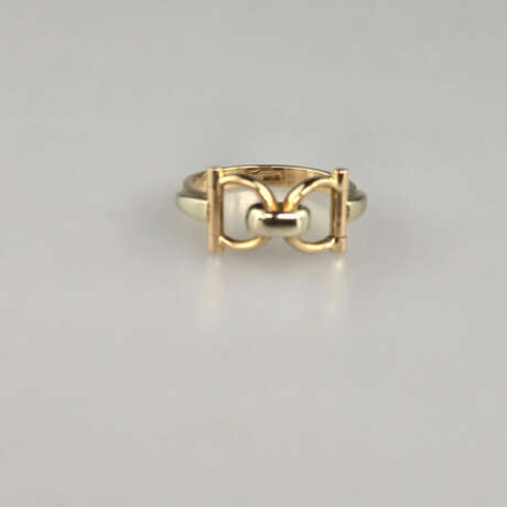 18K-Goldring - Rot-/Gelbgold 750/000, gestempelt, … - photo 3