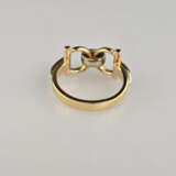 18K-Goldring - Rot-/Gelbgold 750/000, gestempelt, … - photo 4