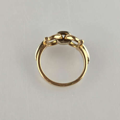 18K-Goldring - Rot-/Gelbgold 750/000, gestempelt, … - photo 5