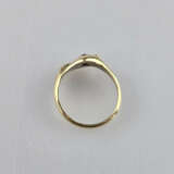 Goldring mit Rubin - Gelbgold 585/000 (14K), geste… - photo 6