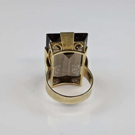 Großer 14K-Topasring - Gelbgold 585/000, punziert,… - photo 6