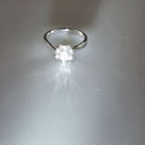 Solitärring - Weißgold 750/000 (18 K), gestempelt,… - фото 6
