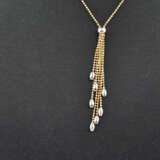 Bicolor-Goldkette mit Quaste - Rotgold 585/000, ge… - photo 2