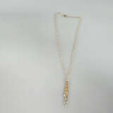 Bicolor-Goldkette mit Quaste - Rotgold 585/000, ge… - photo 3