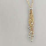 Bicolor-Goldkette mit Quaste - Rotgold 585/000, ge… - photo 4
