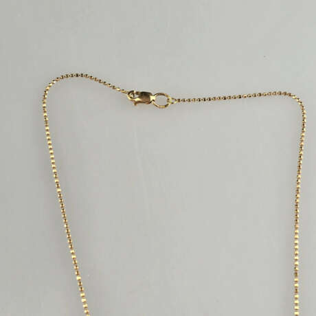 Bicolor-Goldkette mit Quaste - Rotgold 585/000, ge… - photo 6