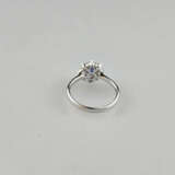 Floraler Saphirring mit Diamanten- Weißgold 750/00… - photo 7