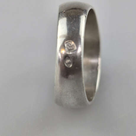 Art Déco-Herrenring - Polen, 800/000 Silber, Siege… - фото 8