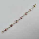 Verspieltes Turmalinarmband - Sterling Silber verg… - фото 1