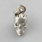 "Memento Mori"- Anhänger - Totenkopf aus Sterling … - фото 1