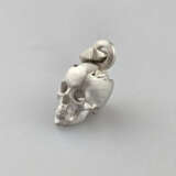 "Memento Mori"- Anhänger - Totenkopf aus Sterling … - фото 2