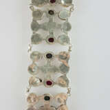 Silberarmband mit Stein- und Perlenbesatz- Sterlin… - Foto 5