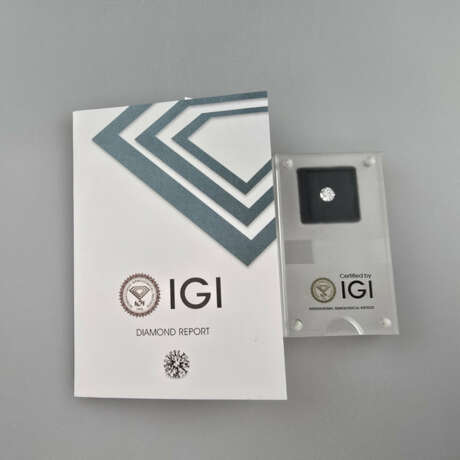 Loser natürlicher Diamant von 0,90 ct. mit Lasersi… - photo 11