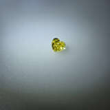 Loser gelber Herz-Diamant von 1,02 ct. mit Lasersi… - photo 4