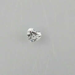 Loser Herz-Diamant von 1,03 ct. mit Lasersignatur …