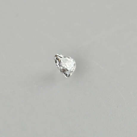 Loser Herz-Diamant von 1,03 ct. mit Lasersignatur … - photo 2