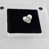 Loser Herz-Diamant von 1,03 ct. mit Lasersignatur … - photo 4