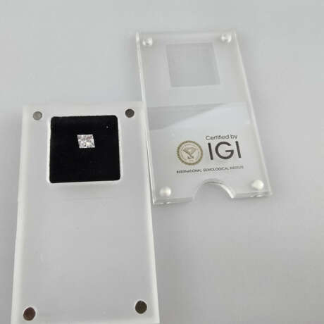 Loser Diamant von 1,02 ct. mit Lasersignatur - Lab… - фото 3