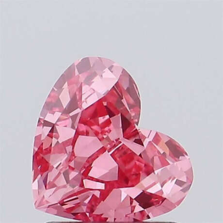 Loser pinker Diamant von 1,06 ct. im Herzschliff m… - photo 1