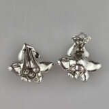 Ein Paar florale Vintage-Ohrclips - Attwood & Sawy… - photo 5