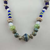 Farbenfrohe Vintage-Halskette im Hippie-Stil - abw… - фото 5
