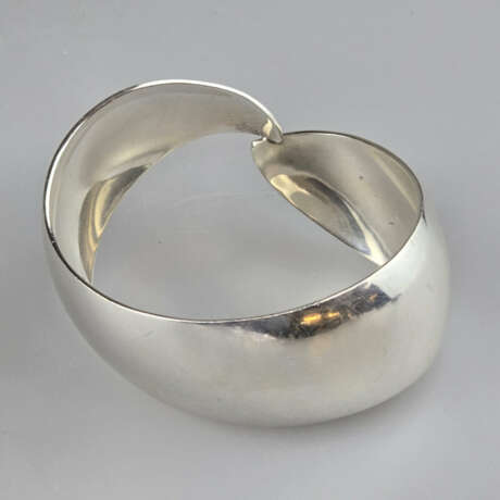 Silberarmreif GEORG JENSEN -- Fa. Georg Jensen, Dä… - photo 3