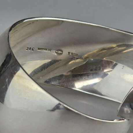 Silberarmreif GEORG JENSEN -- Fa. Georg Jensen, Dä… - photo 4