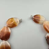Schwere Vintage-Halskette - aus 11 flachen oktogon… - photo 5