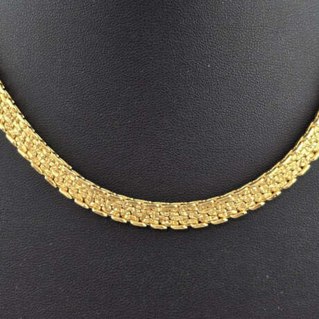 Vintage-Bandcollier - MONET / USA, Metall vergolde… - Foto 2