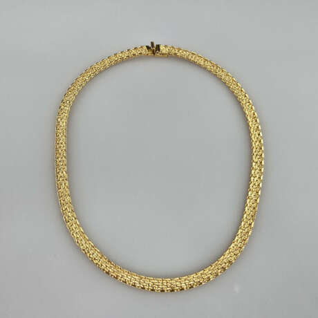 Vintage-Bandcollier - MONET / USA, Metall vergolde… - Foto 3