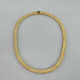 Vintage-Bandcollier - MONET / USA, Metall vergolde… - Foto 3