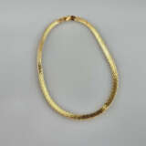 Vintage-Bandcollier - MONET / USA, Metall vergolde… - Foto 4