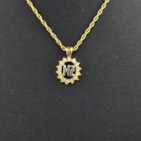 Vintage-Designer-Collier - NINA RICCI, goldfarbene… - Foto 1