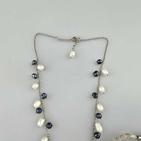 Vintage-Perlenkette und -Armband - Halskette mit b… - фото 4